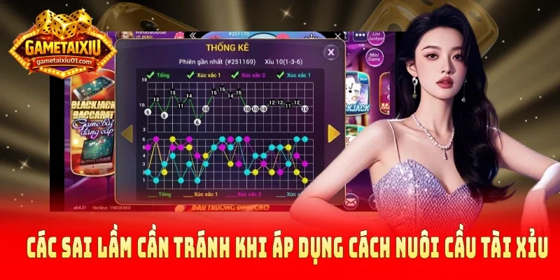 Các sai lầm cần tránh khi áp dụng cách nuôi cầu tài xỉu